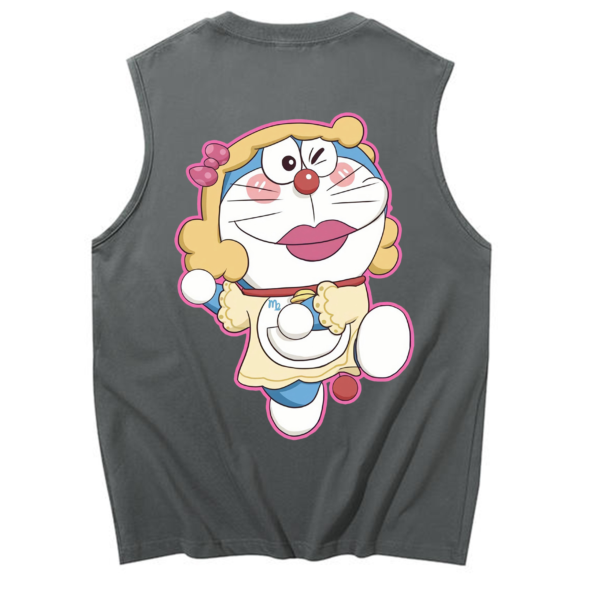 （画像用） ドラえもん Doraemon コットン100％タンクトップ（背面プリント）